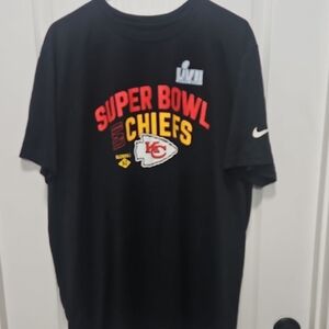 Nike Dri Fir Super Bowl Chiefs Black T-Shirt